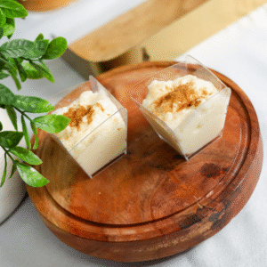 Shots de arroz con leche
